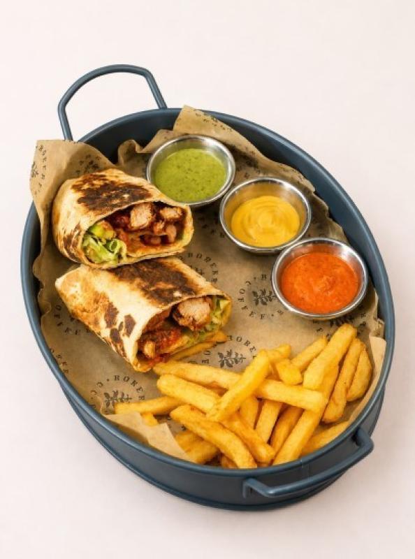 CHILLI CHICKEN BURRITO WRAP